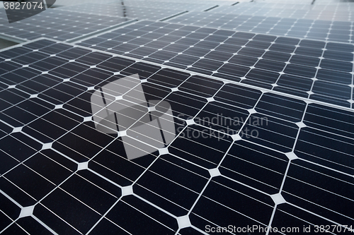 Image of Closeup of solar panel 