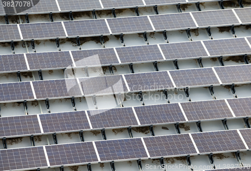 Image of Blue solar panels