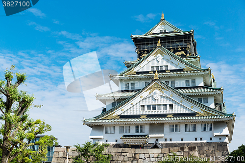 Image of Osaka Castle in Japan