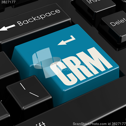 Image of CRM,  Business Concept
