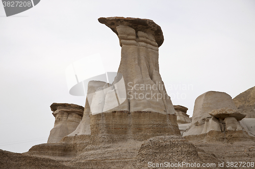 Image of Badlands Alberta  hoo doo