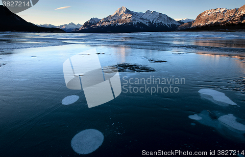 Image of Abraham Lake Winter