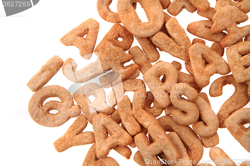 Image of ginger bread alphabet