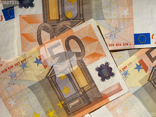 Image of Fifty Euro notes