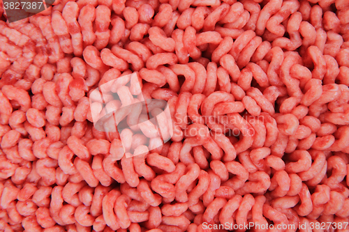 Image of ground meat texture