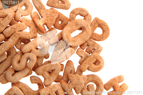 Image of ginger bread alphabet