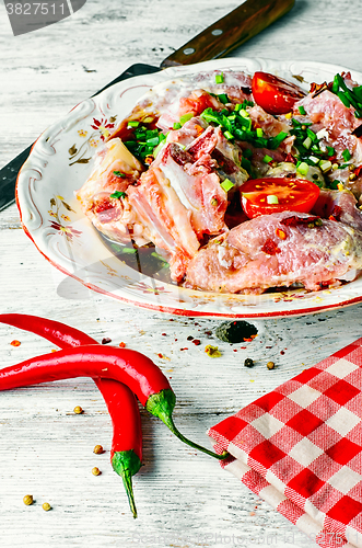 Image of Marinated veal with spices