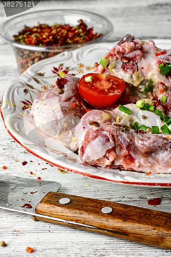 Image of Marinated veal with spices