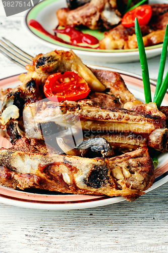 Image of Baked meat in vegetables