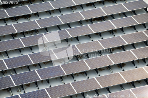 Image of Solar power energy plant