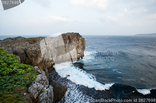 Image of Cliff above the sea