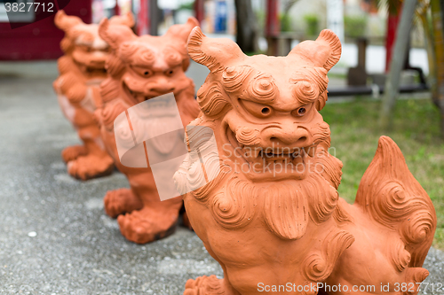 Image of Lion statue