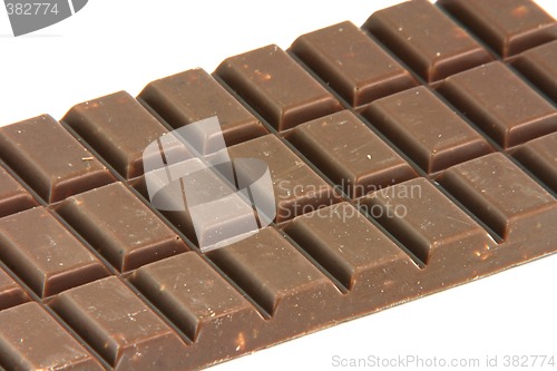 Image of abstract chocolate bar