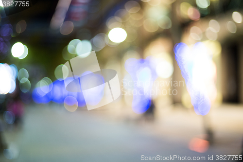 Image of Bokeh night lights