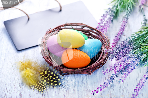 Image of decorative painted Easter eggs