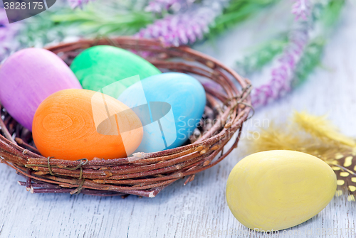 Image of decorative painted Easter eggs