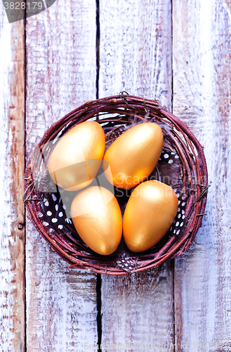 Image of easter eggs