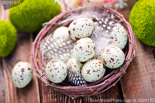 Image of decorative painted Easter eggs