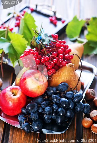 Image of autumn fruits 