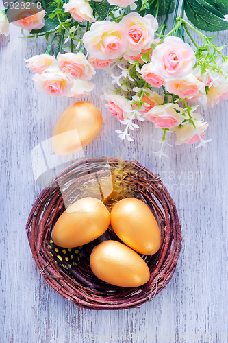 Image of decorative painted Easter eggs