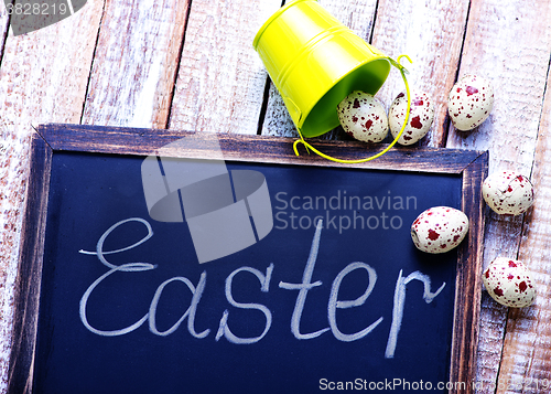 Image of easter eggs