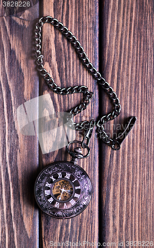 Image of vintage pocket watch