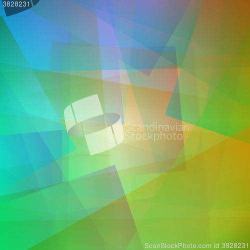 Image of Abstract Colored Line Pattern