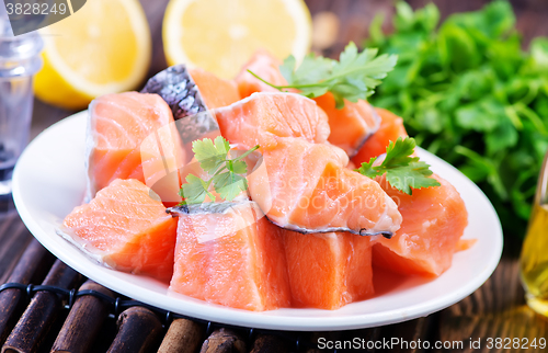 Image of red salmon 