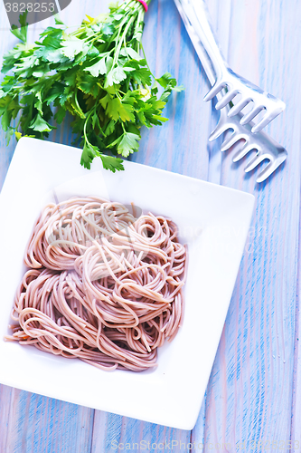 Image of boiled soba