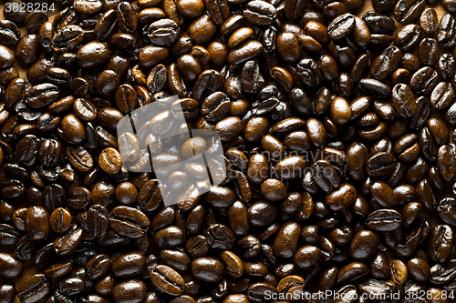 Image of roasted coffee beans