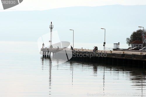 Image of fishing at pier