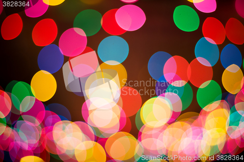 Image of Bokeh light background