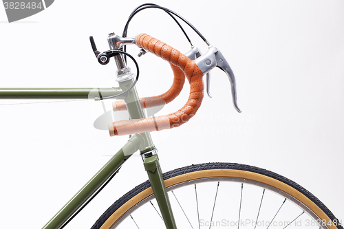 Image of Vintage bicycle handlebar