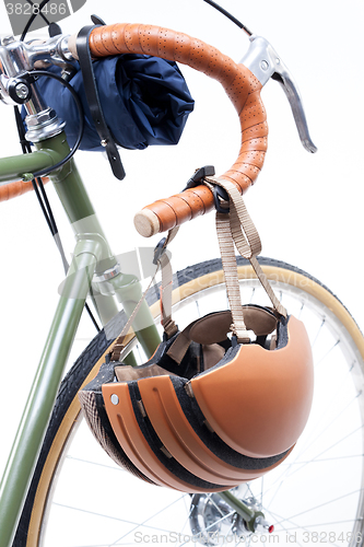 Image of Vintage bicycle handlebar