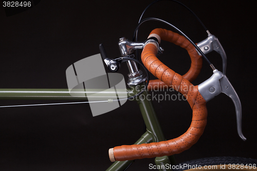 Image of Vintage bicycle handlebar