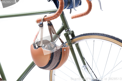 Image of Vintage bicycle handlebar