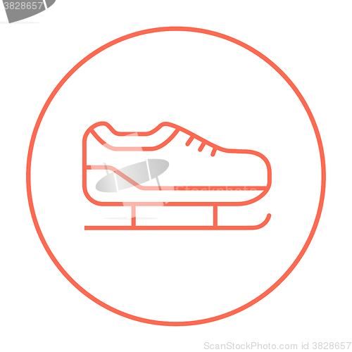 Image of Skate line icon.