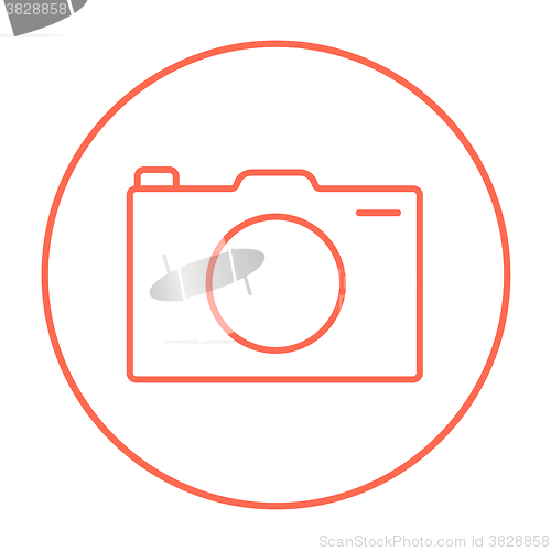 Image of Camera line icon.