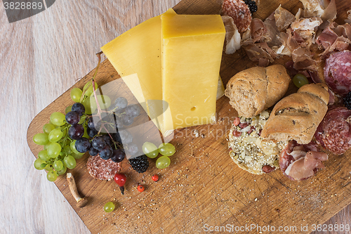 Image of Food set on the table