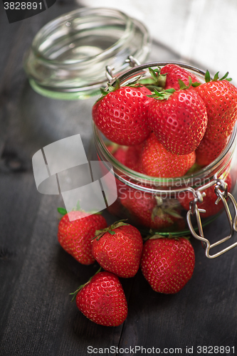 Image of Fresh ripe strawberry