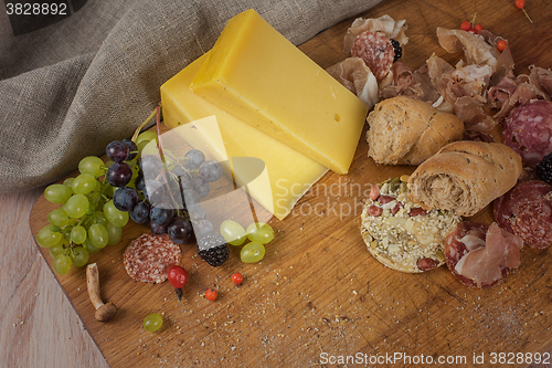 Image of Food set on the table