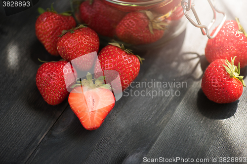 Image of Fresh ripe strawberry