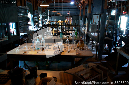 Image of old abandoned laboratory