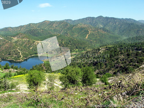 Image of Blue lake 4. Cyprus