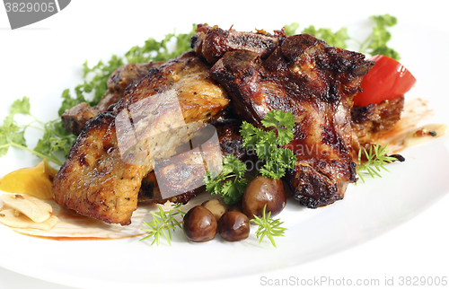 Image of Grilled pork ribs