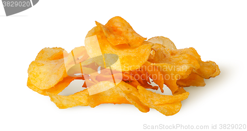 Image of Pile of potato chips