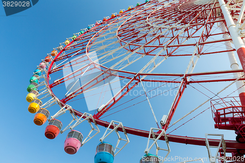 Image of Colourful Ferris wheel 