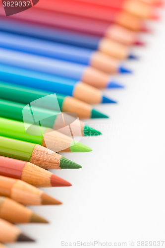 Image of Group of Colourful pencils 