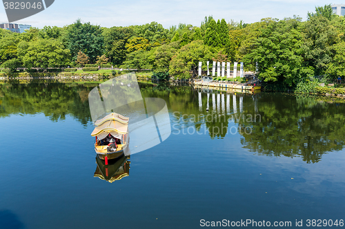 Image of Tourism boat in the park