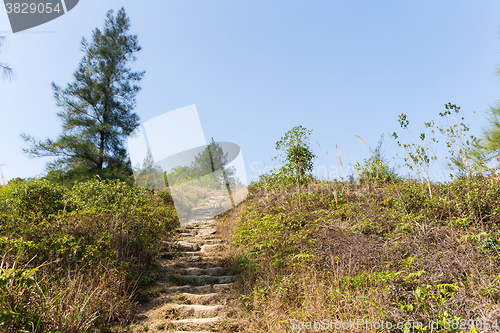 Image of Autumn mountain hills landscape